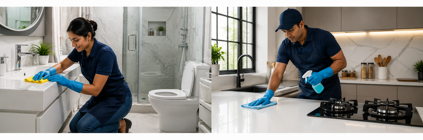 Bathroom & Kitchen Cleaning