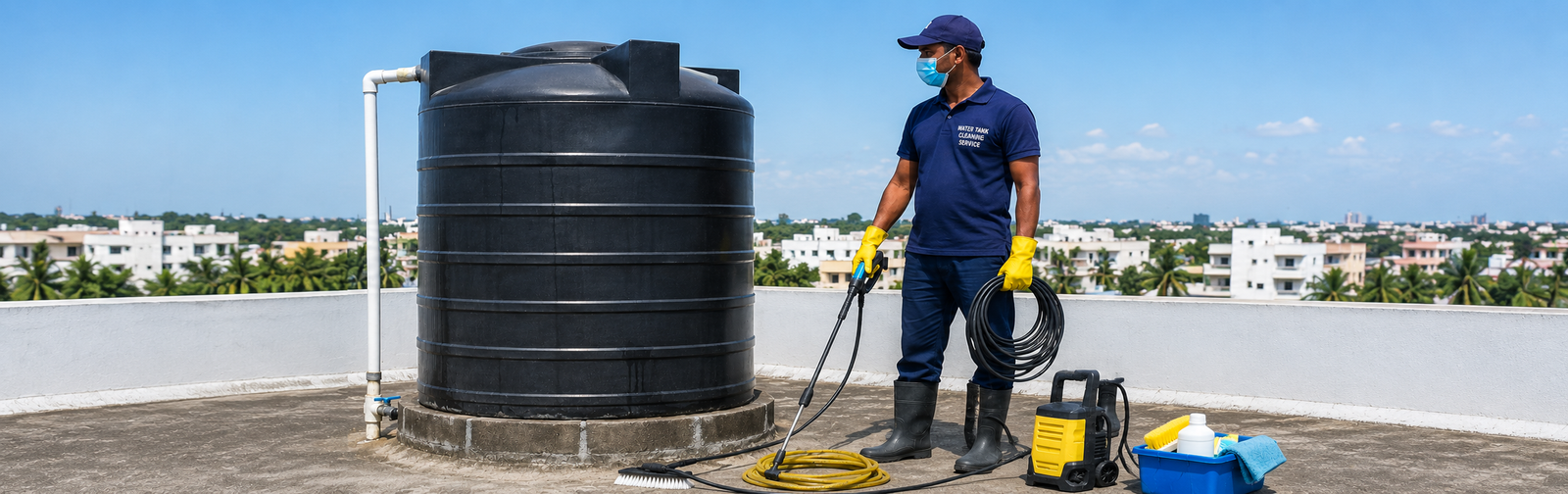 Water Tank Cleaning